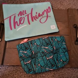 Makeup bags bundle of 3